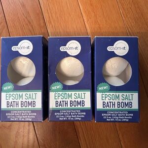 New! Epsom Salt Bath Bomb bundle